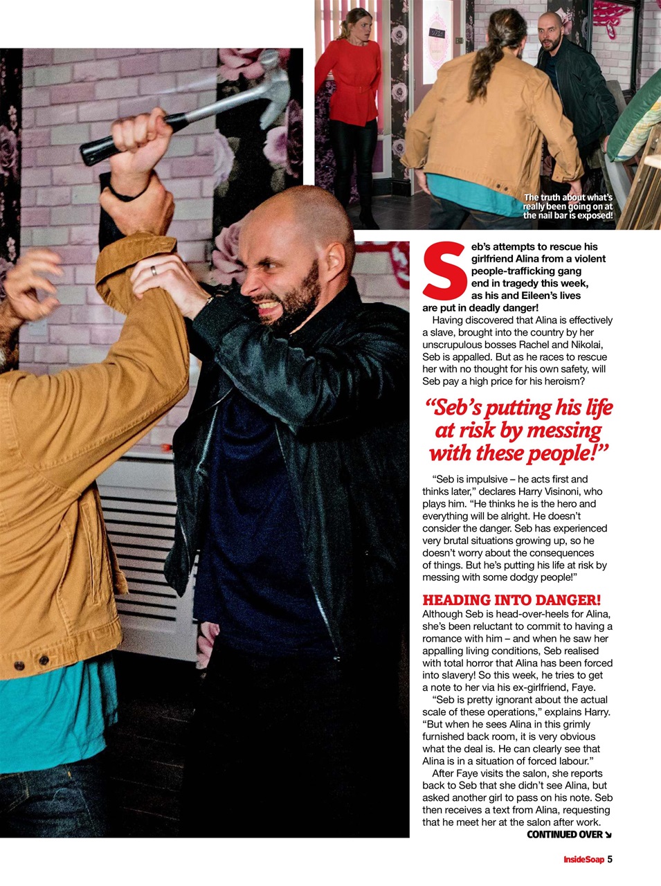 Inside Soap Preview Pages