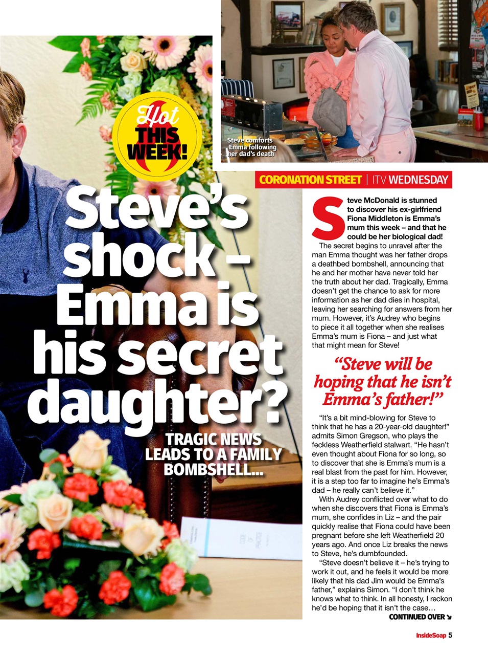 Inside Soap Preview Pages