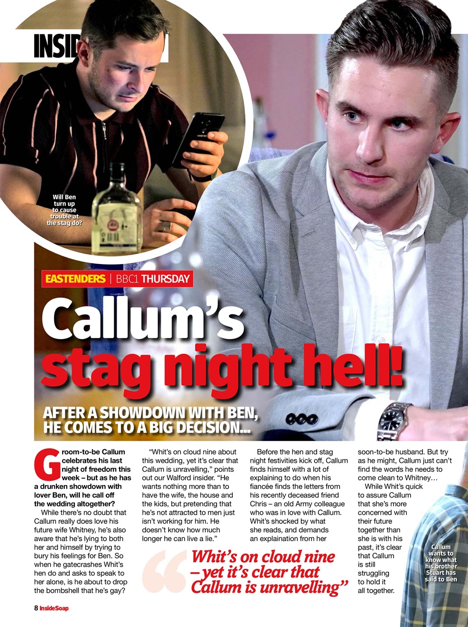 Inside Soap Preview Pages