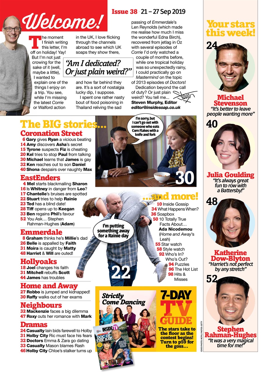 Inside Soap Preview Pages