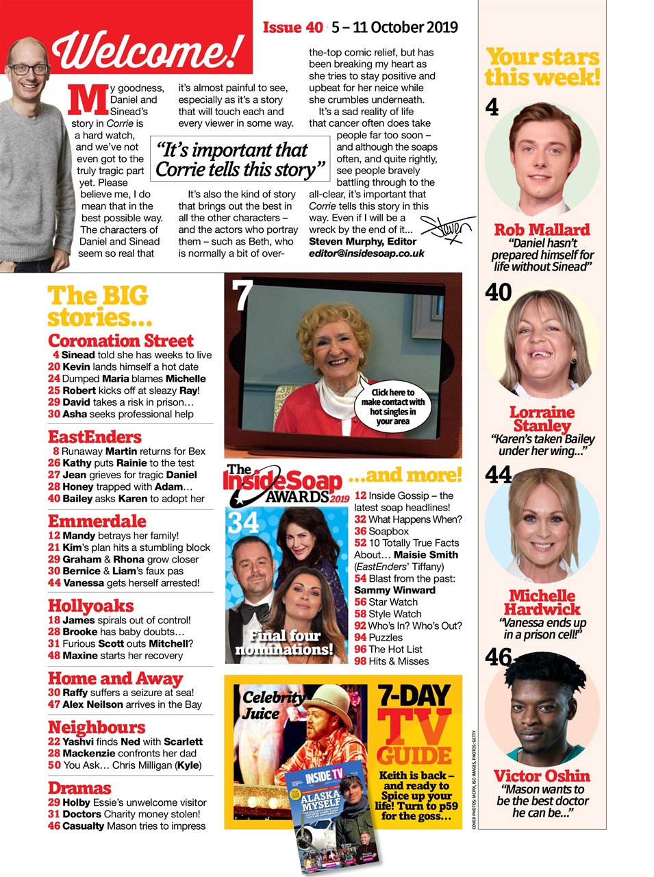 Inside Soap Preview Pages