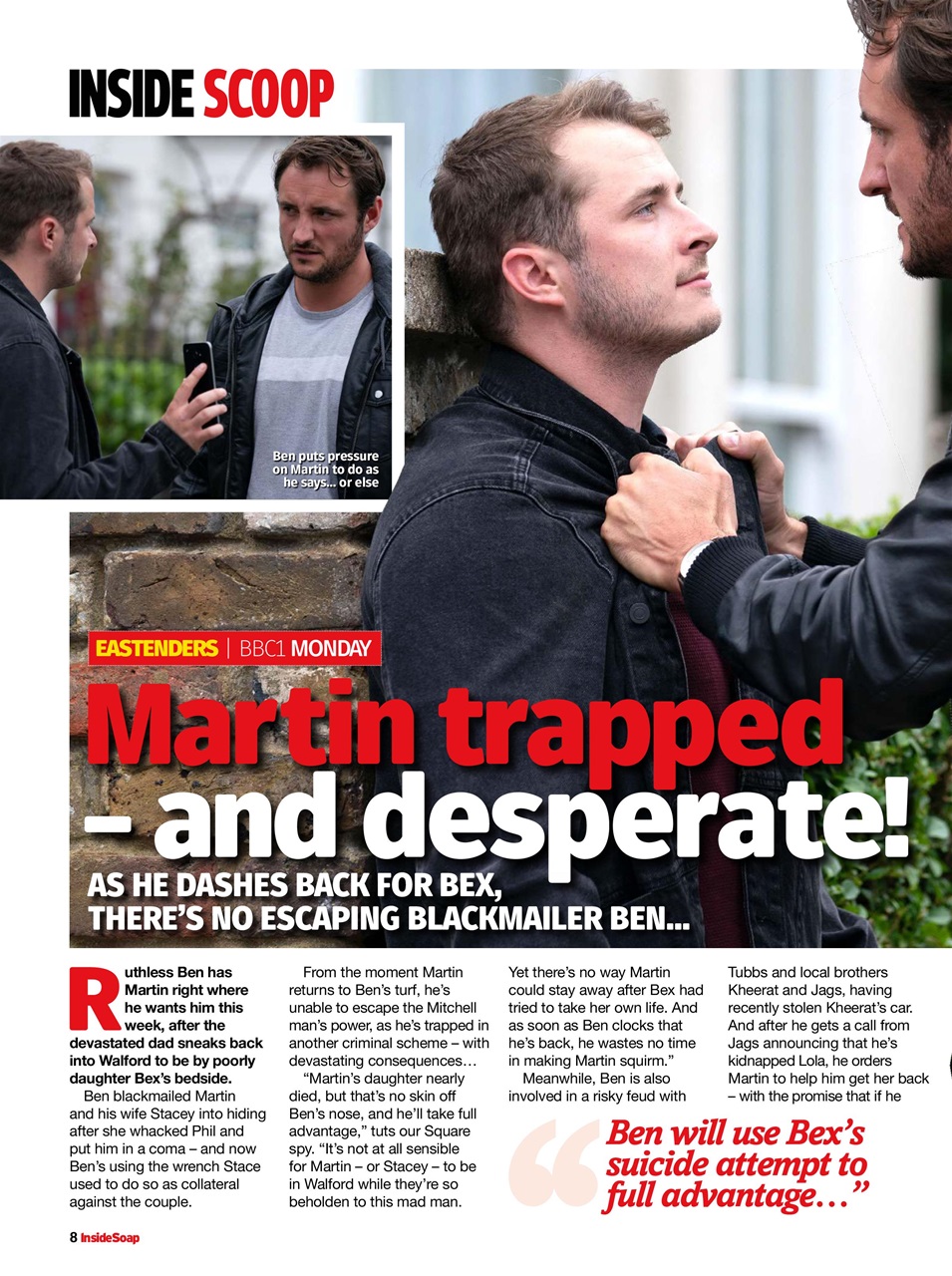 Inside Soap Preview Pages