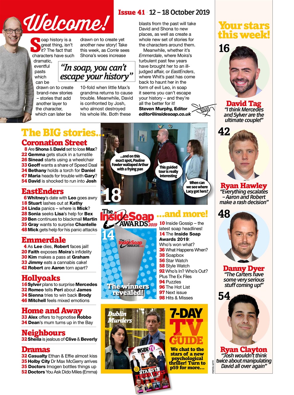 Inside Soap Preview Pages