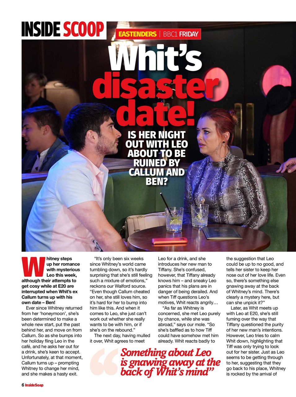 Inside Soap Preview Pages