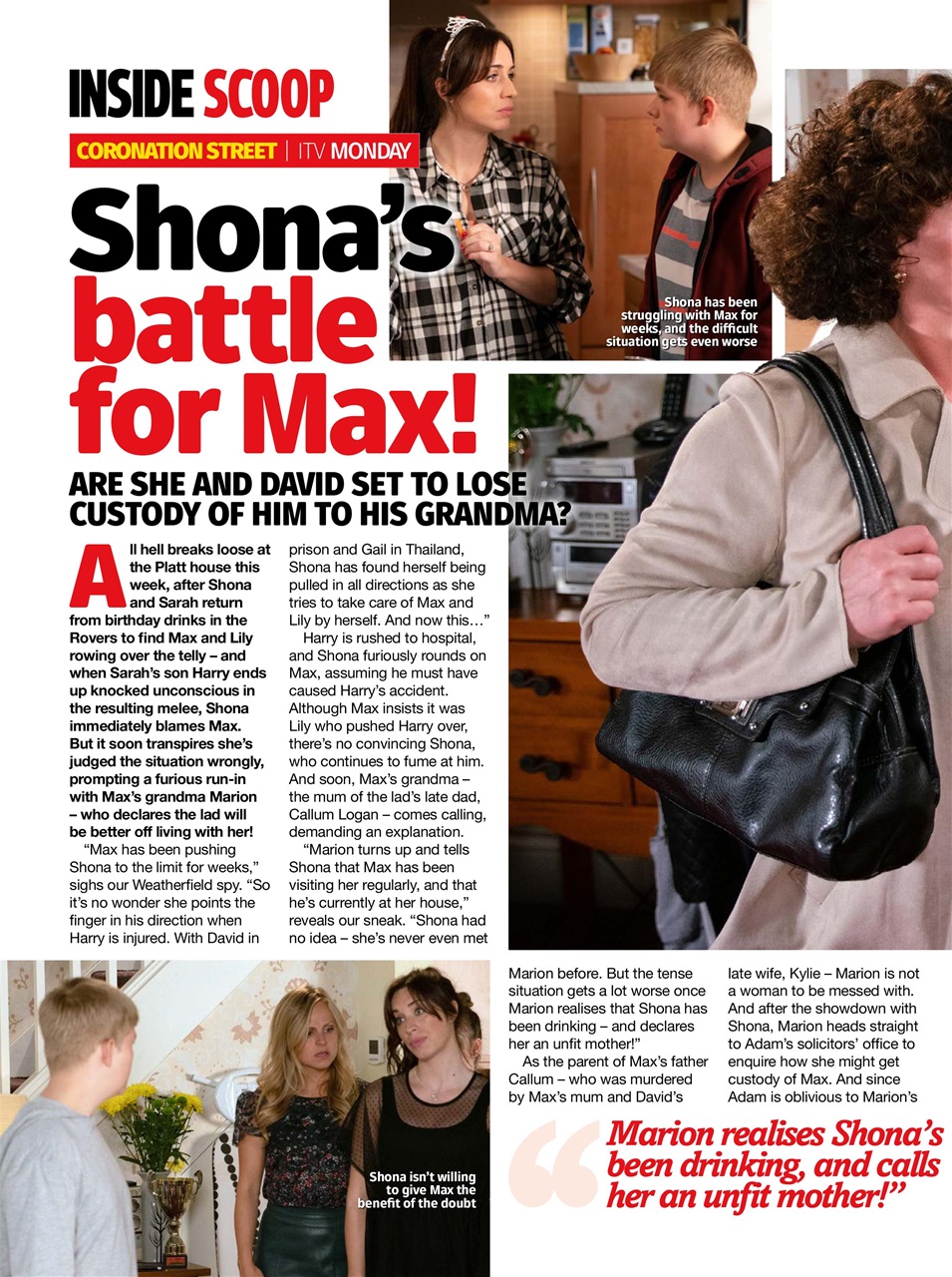 Inside Soap Preview Pages