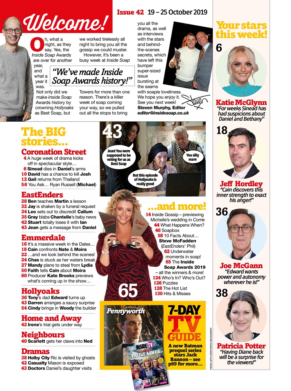 Inside Soap Preview Pages