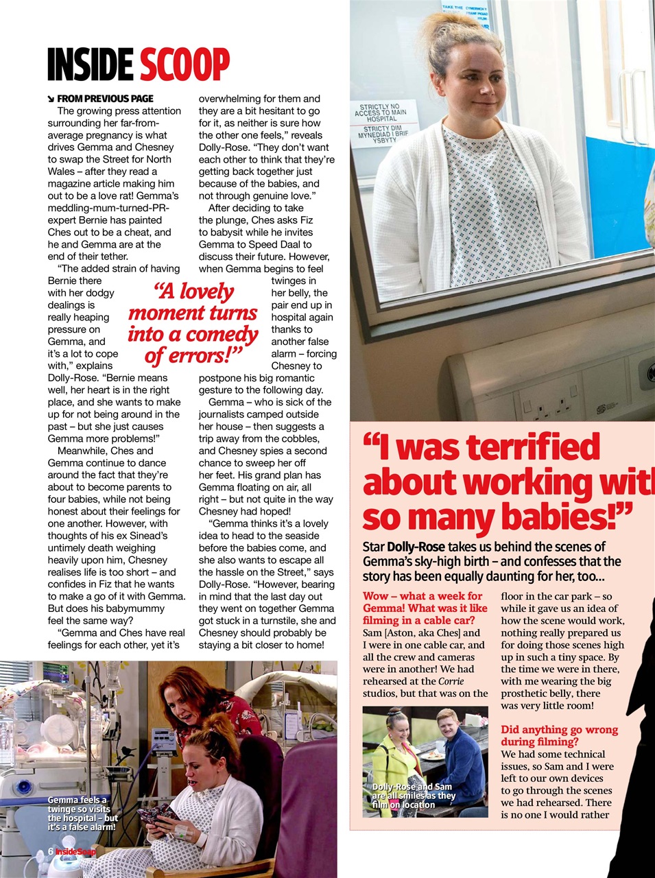 Inside Soap Preview Pages