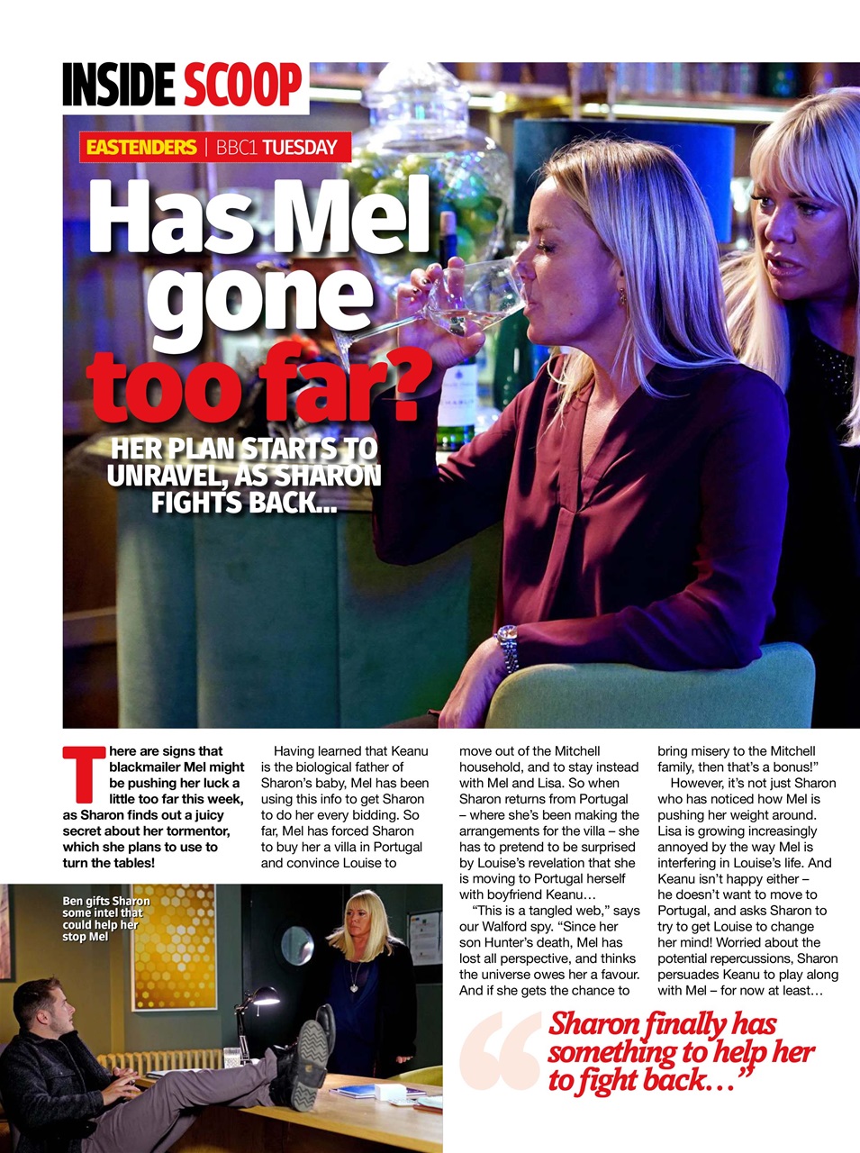 Inside Soap Preview Pages