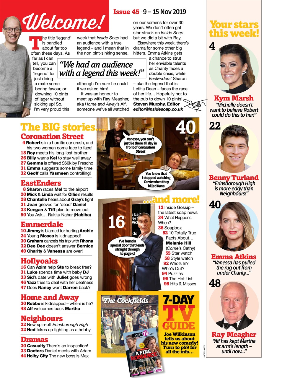 Inside Soap Preview Pages