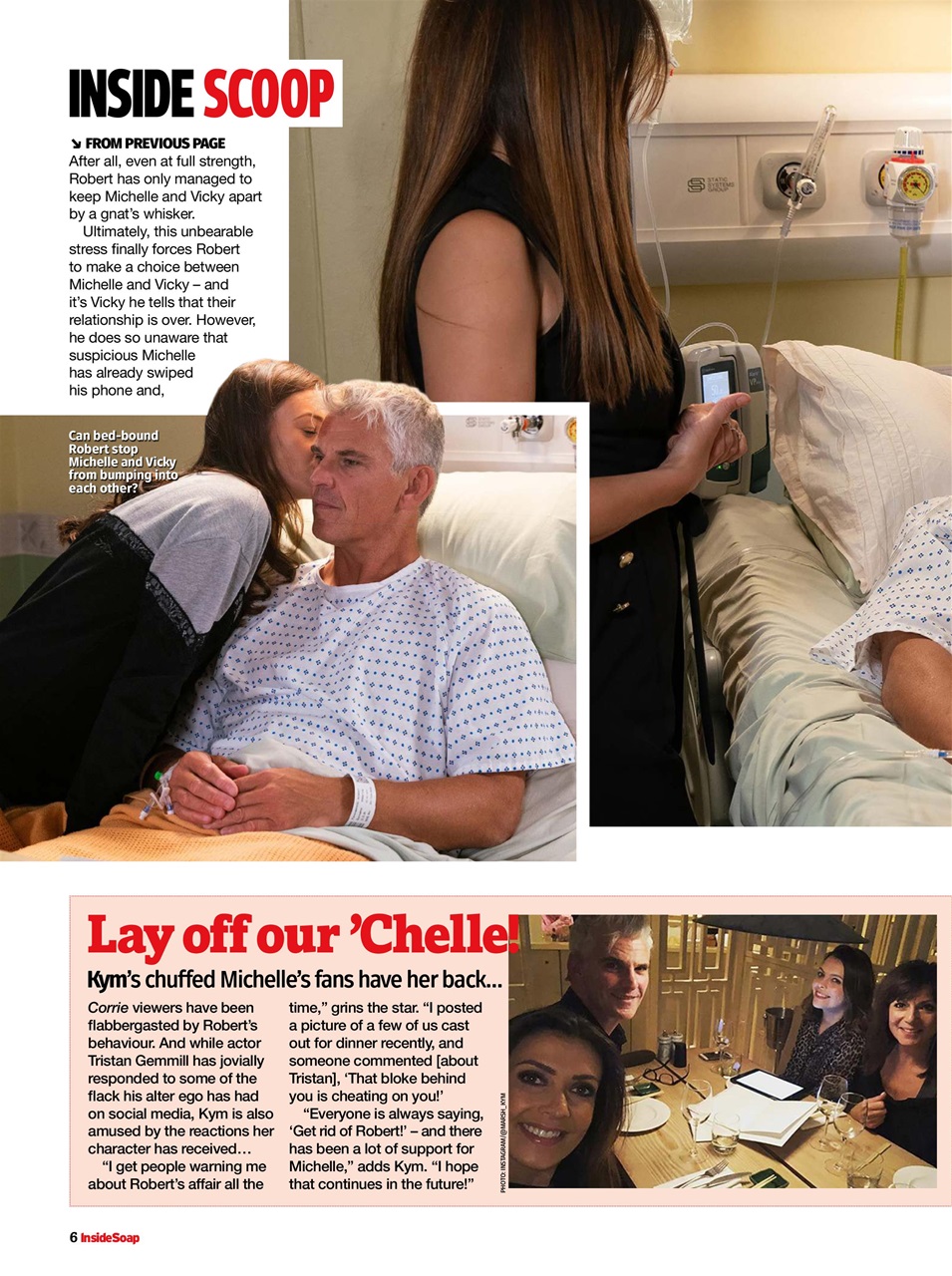 Inside Soap Preview Pages