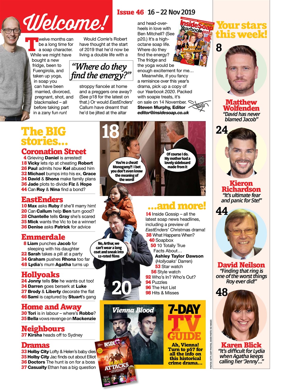 Inside Soap Preview Pages