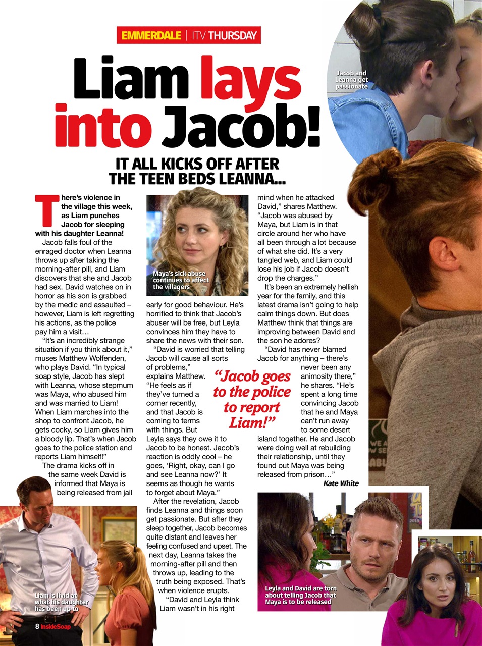 Inside Soap Preview Pages
