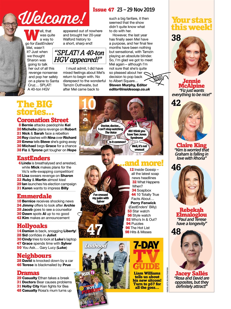Inside Soap Preview Pages