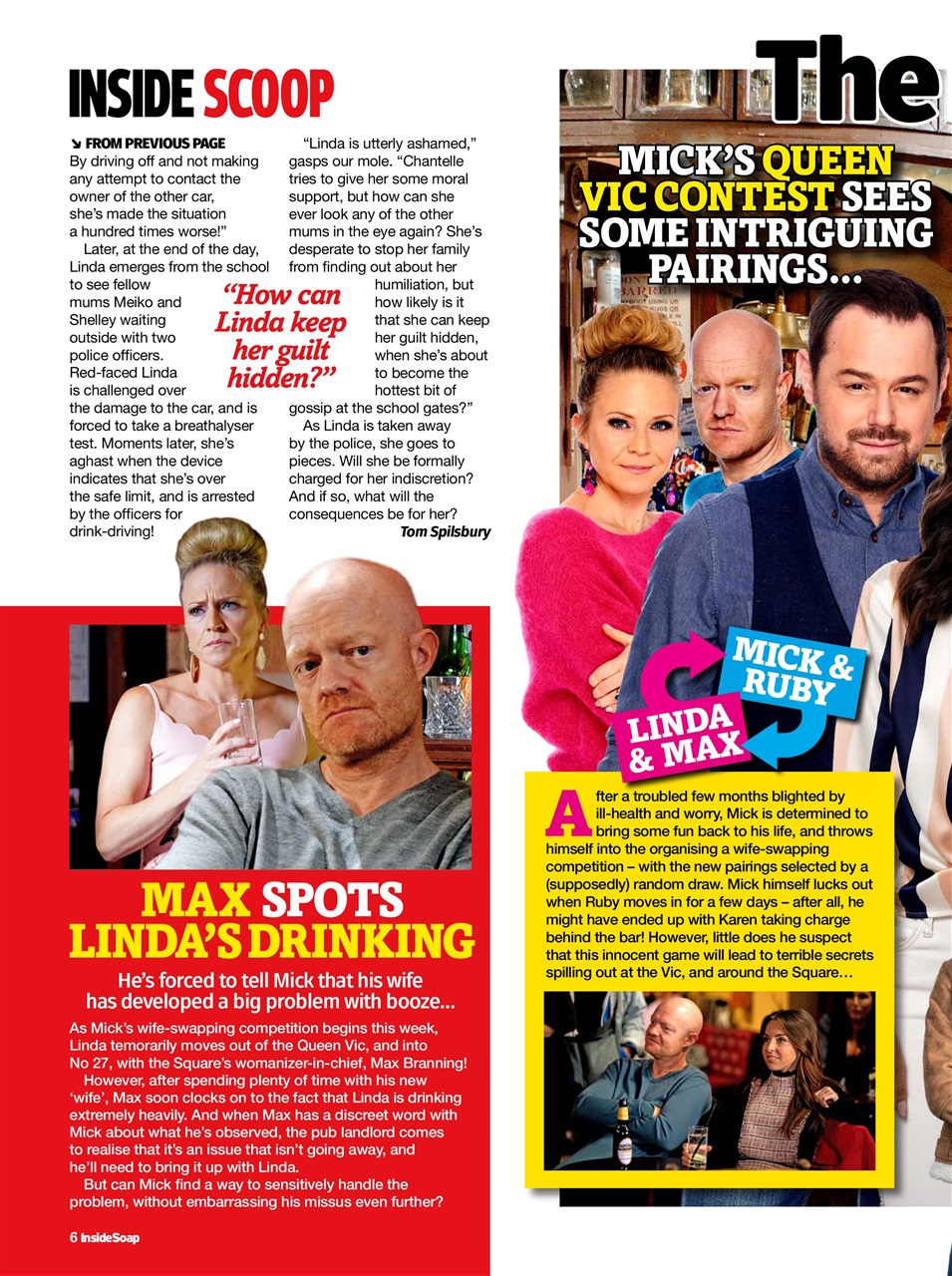 Inside Soap Preview Pages