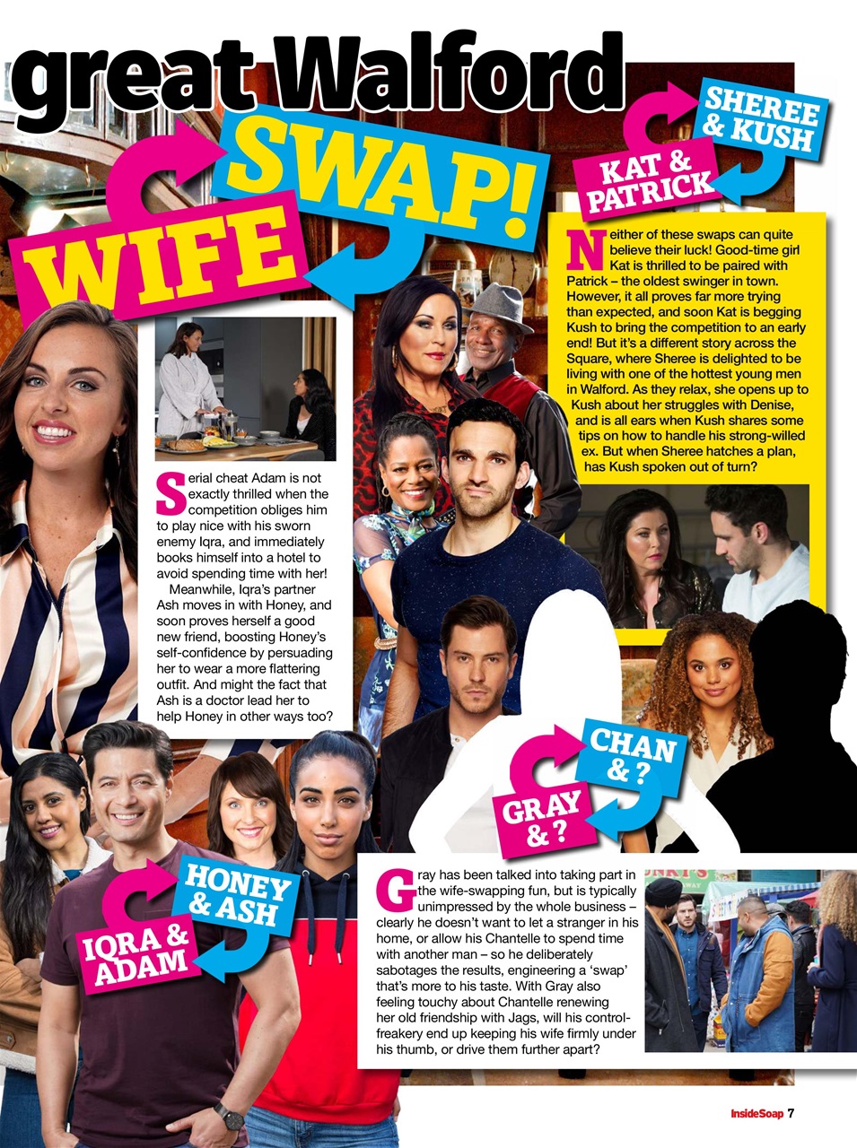 Inside Soap Preview Pages