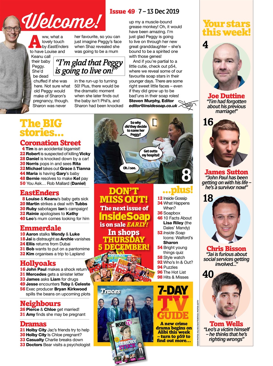 Inside Soap Preview Pages