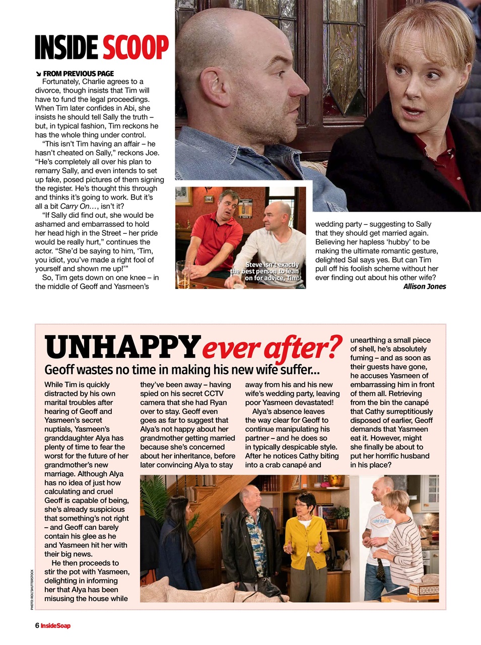 Inside Soap Preview Pages