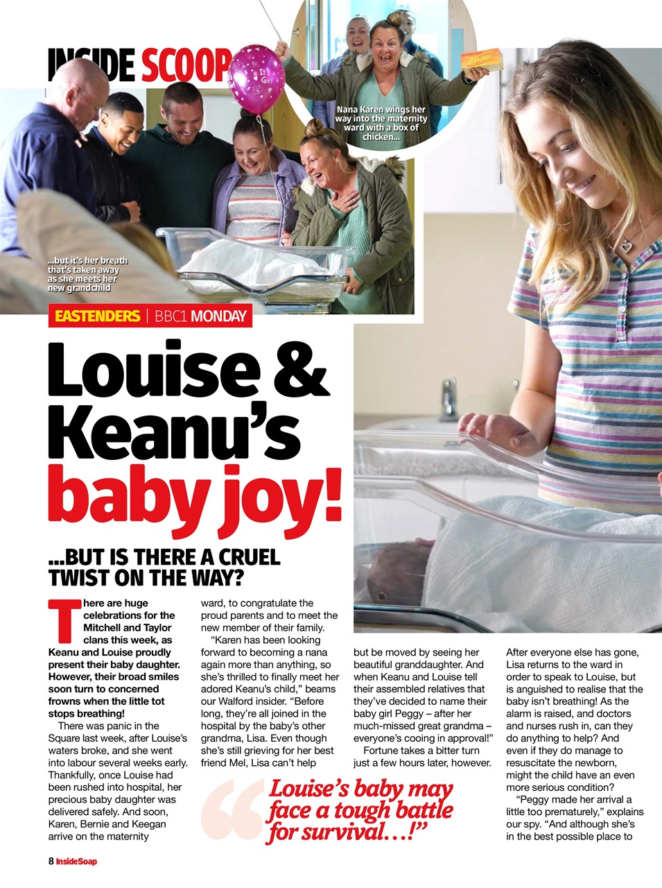 Inside Soap Preview Pages
