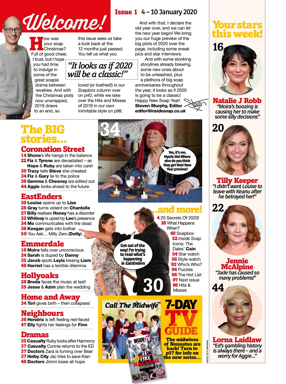 Inside Soap Preview Pages