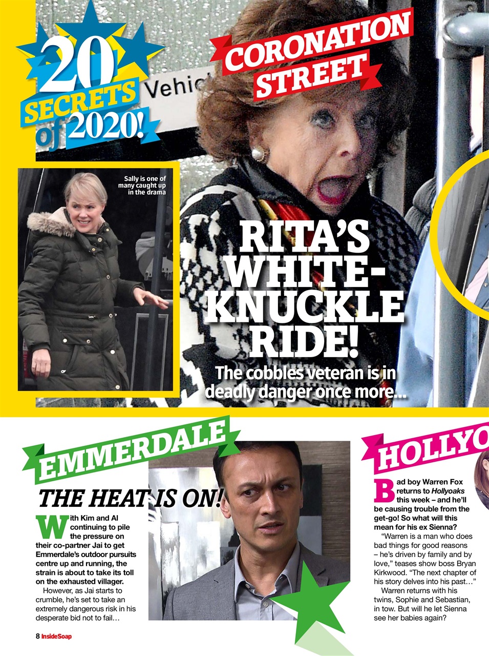 Inside Soap Preview Pages