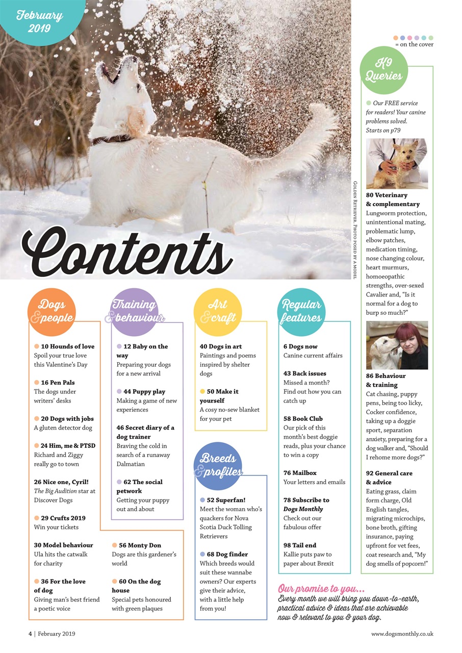 Dogs Monthly Preview Pages