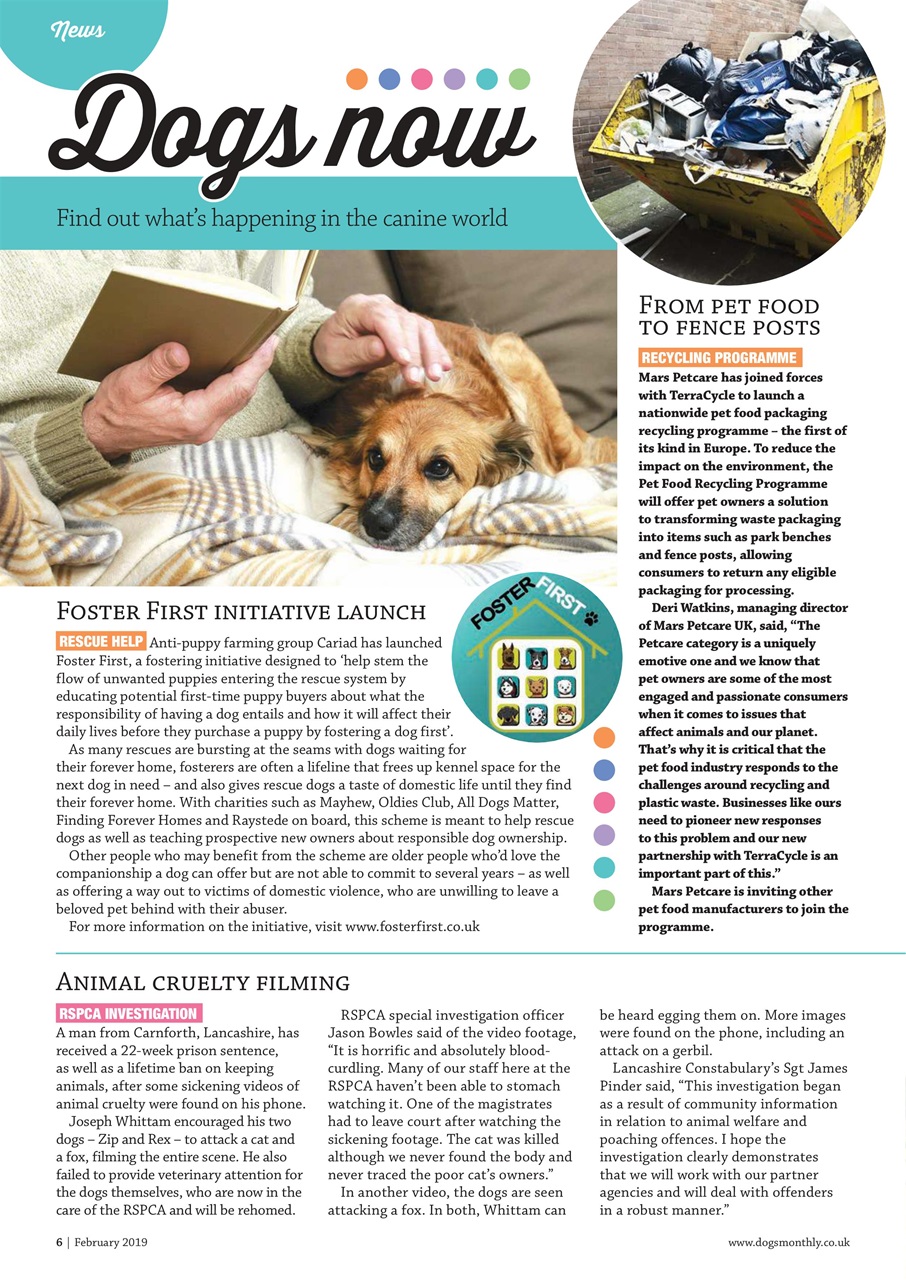 Dogs Monthly Preview Pages