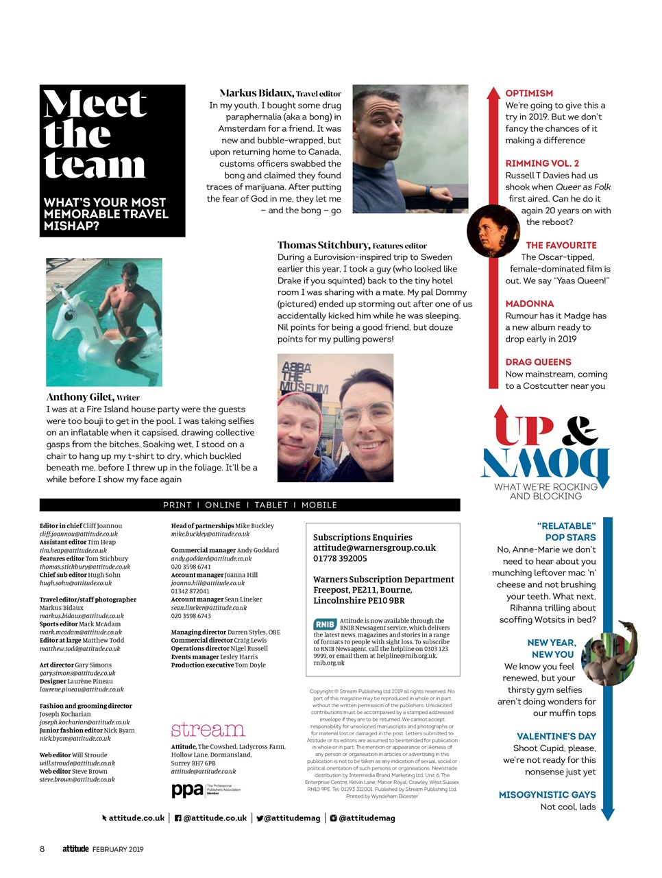 Attitude Preview Pages