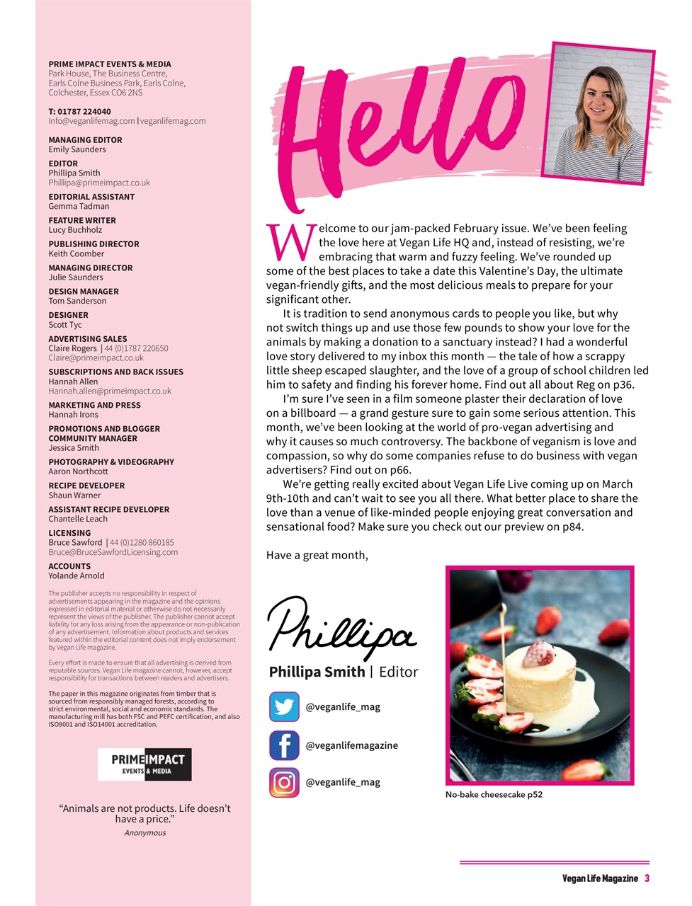 Vegan Life Preview Pages