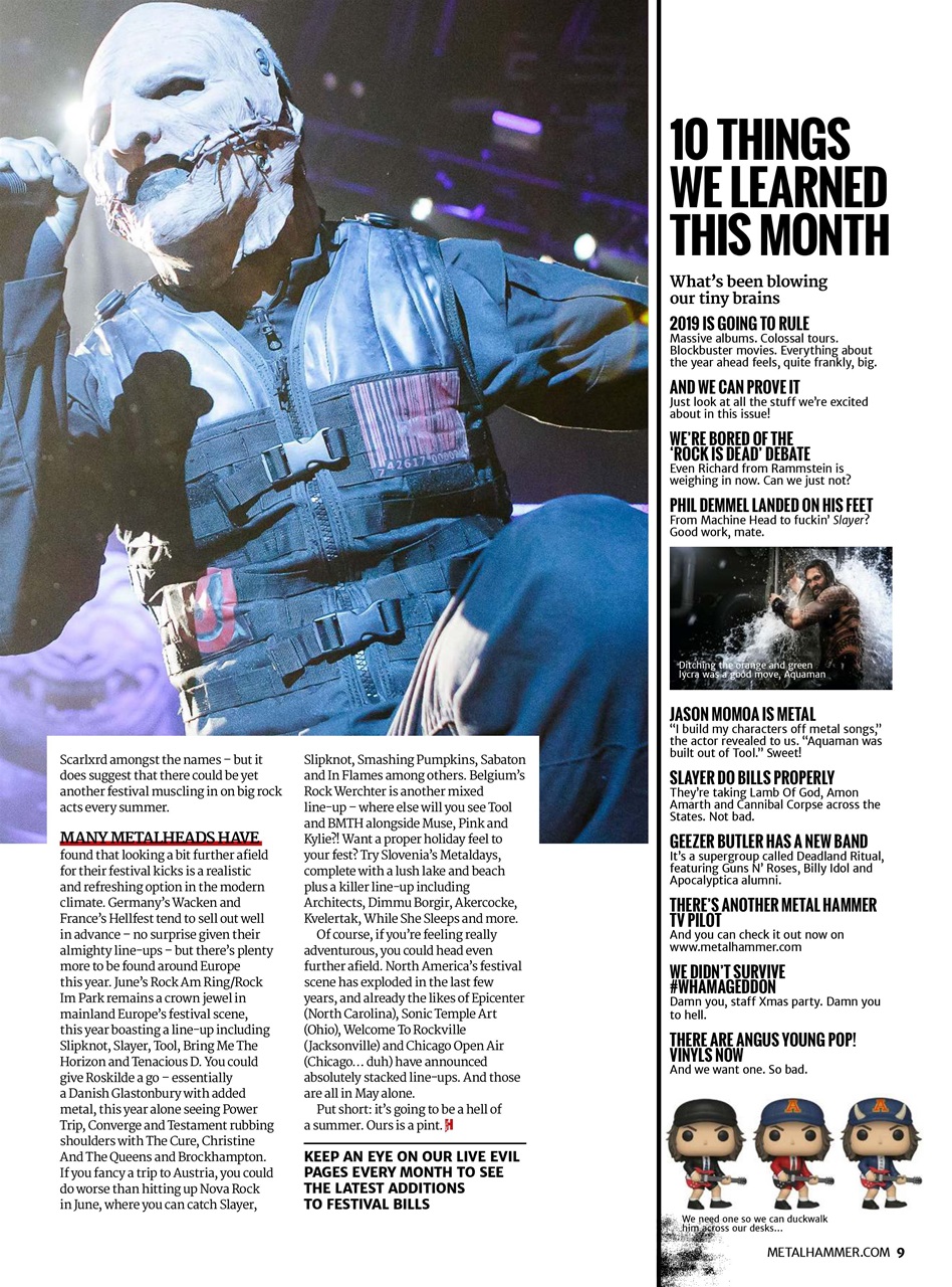 Metal Hammer Preview Pages
