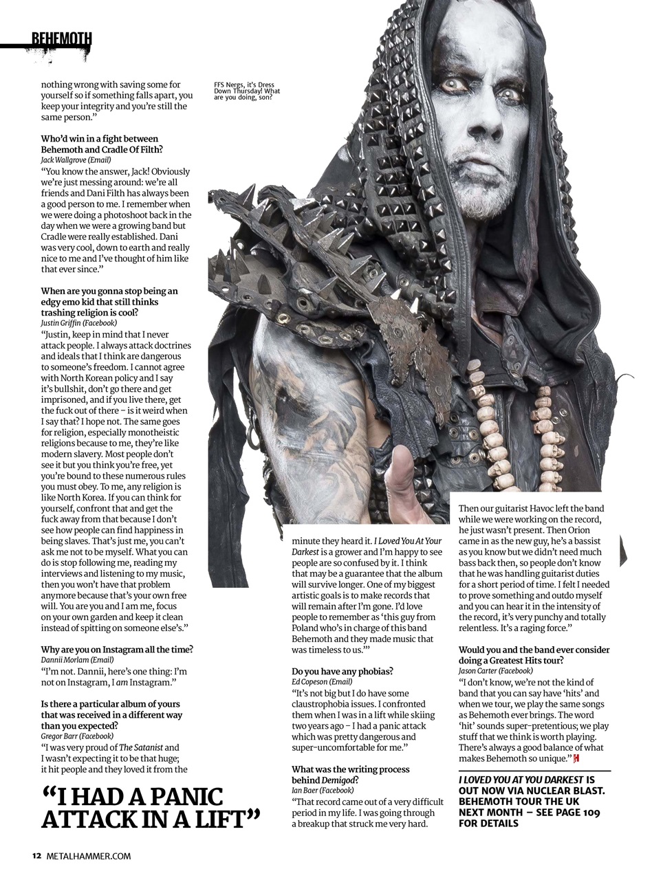 Metal Hammer Preview Pages