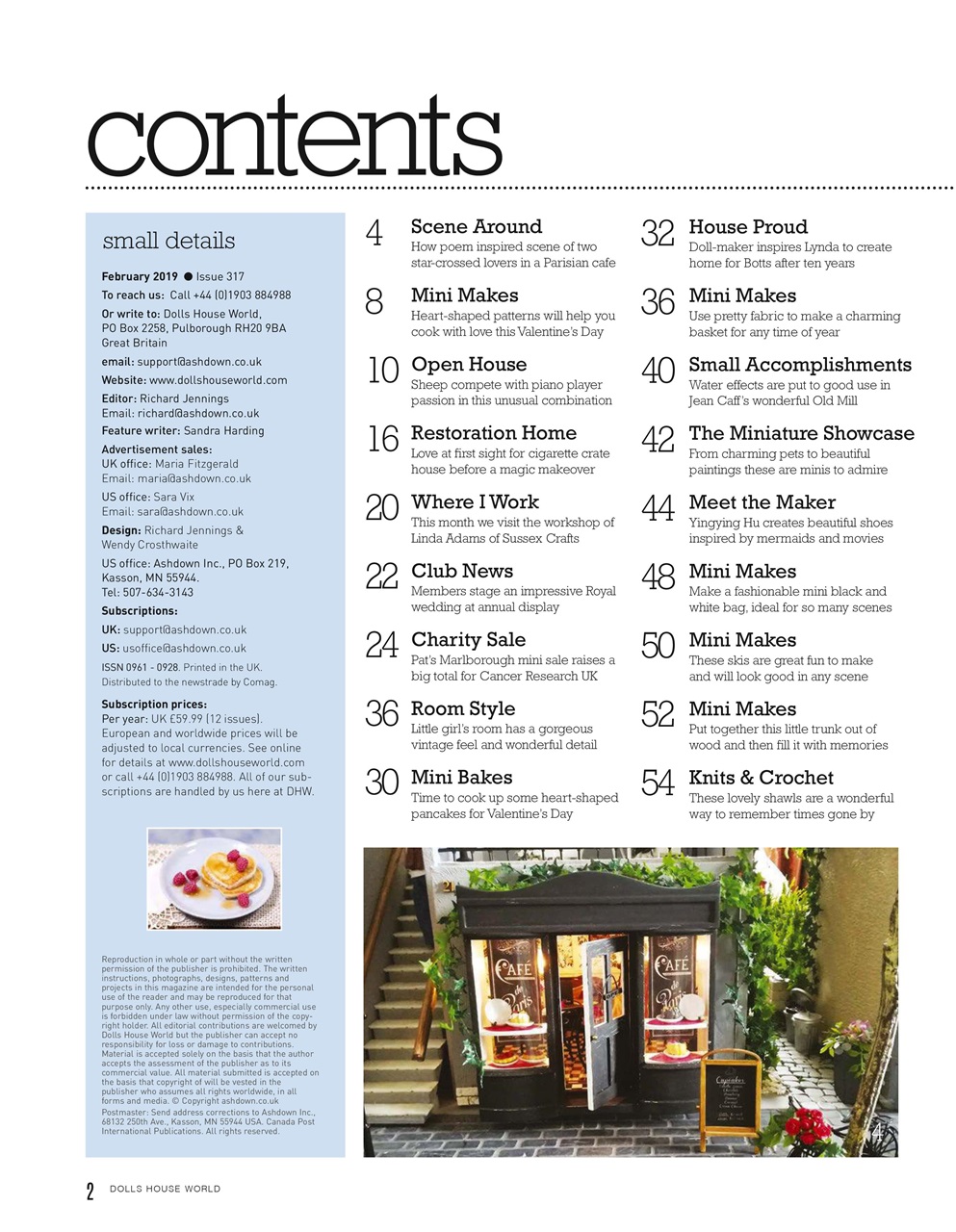 Dolls House World Preview Pages