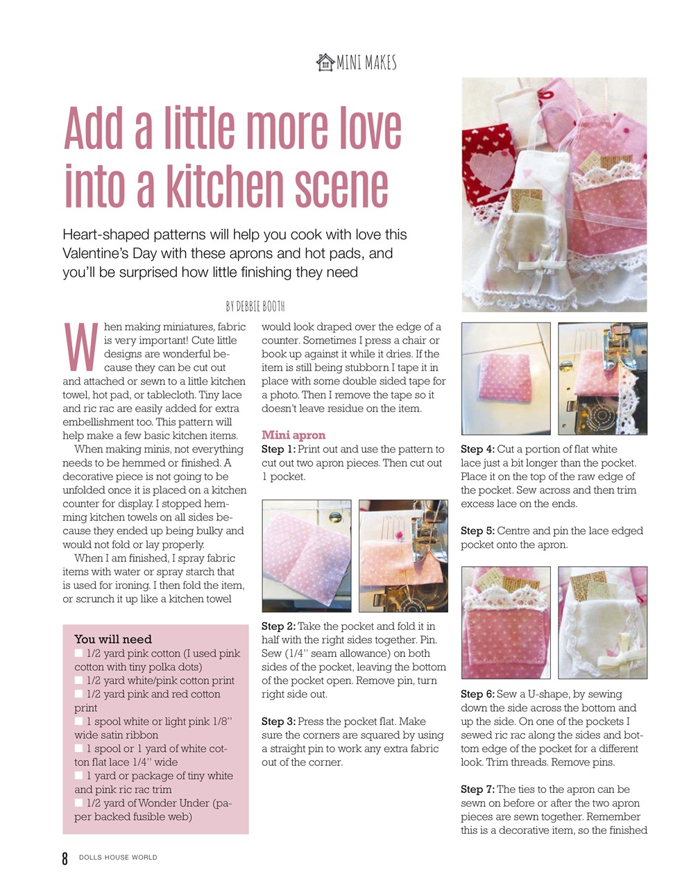 Dolls House World Preview Pages