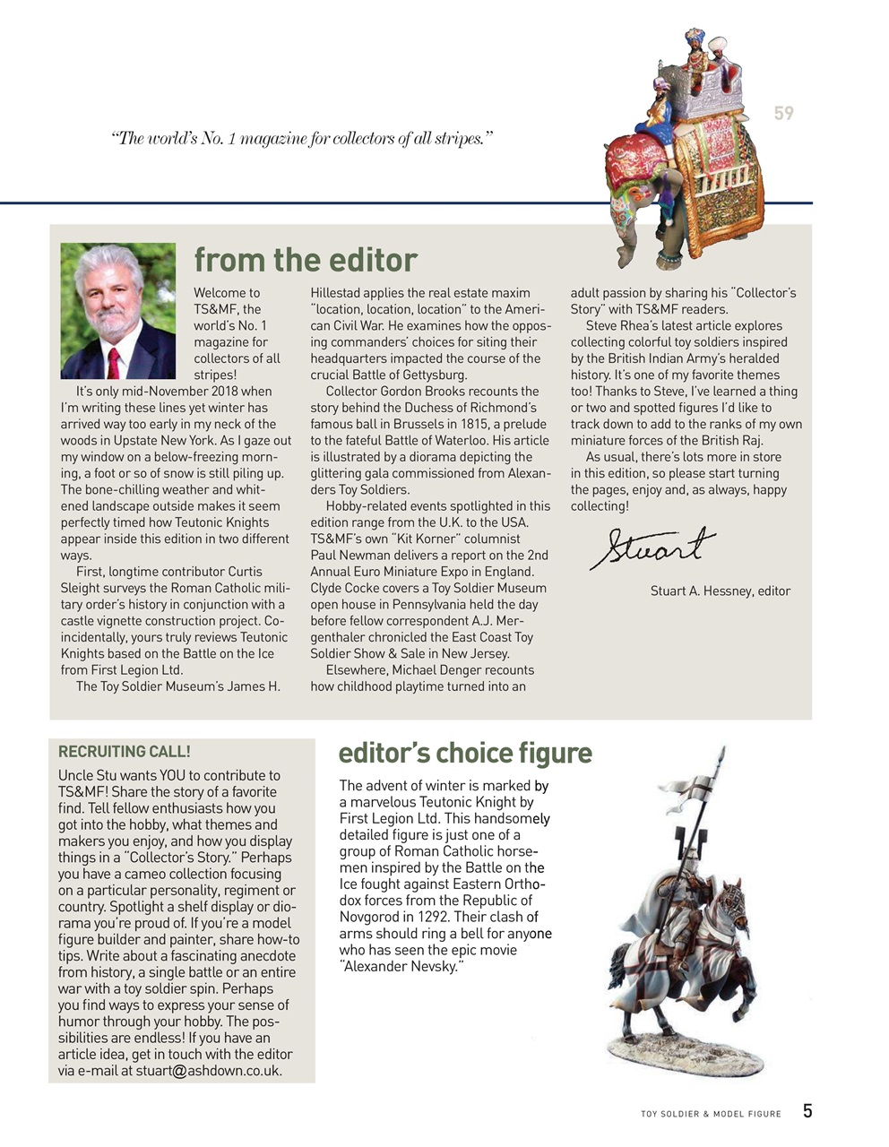 Toy Soldier & Model Figure Preview Pages