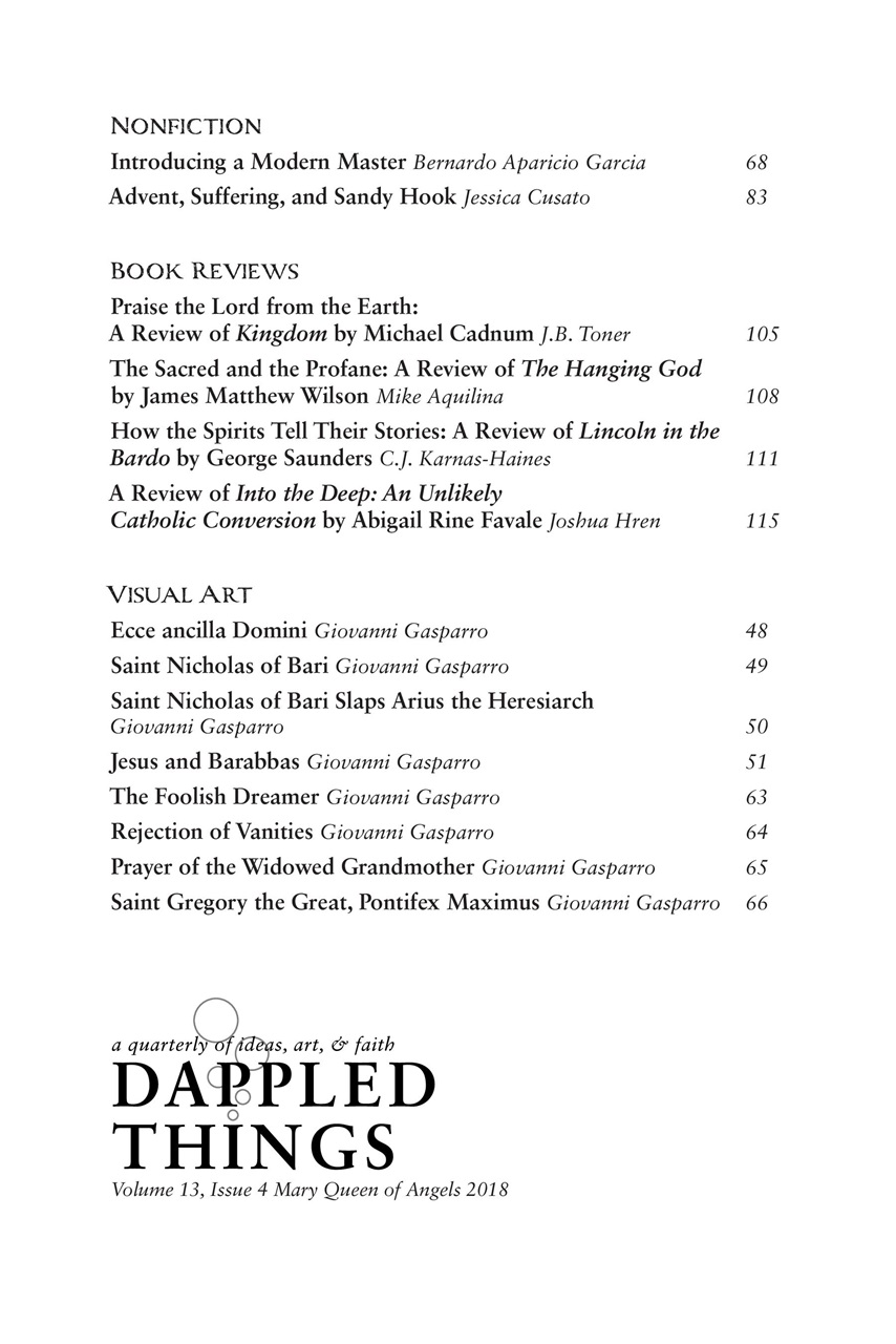 Dappled Things Preview Pages