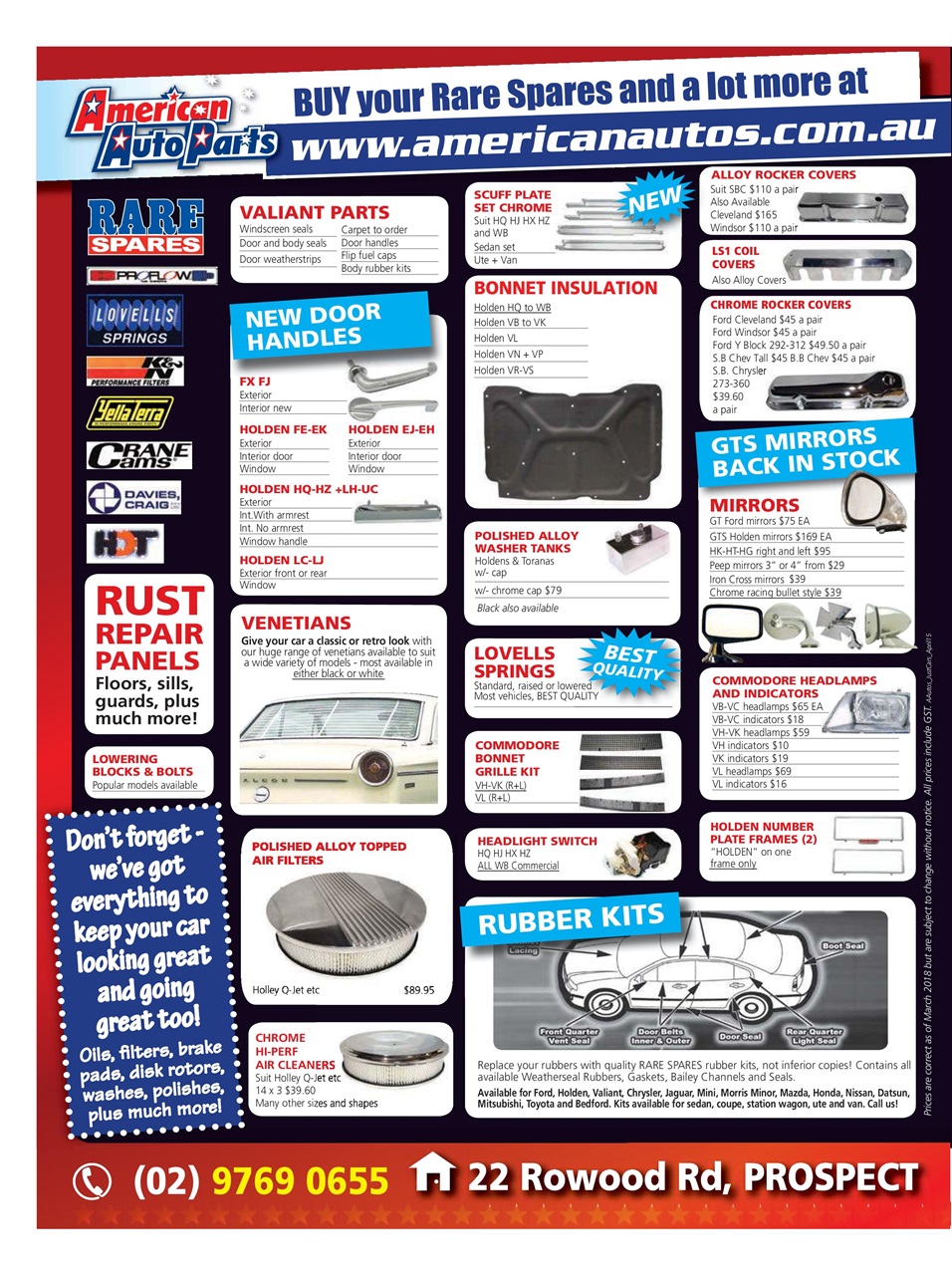 JUST PARTS Preview Pages