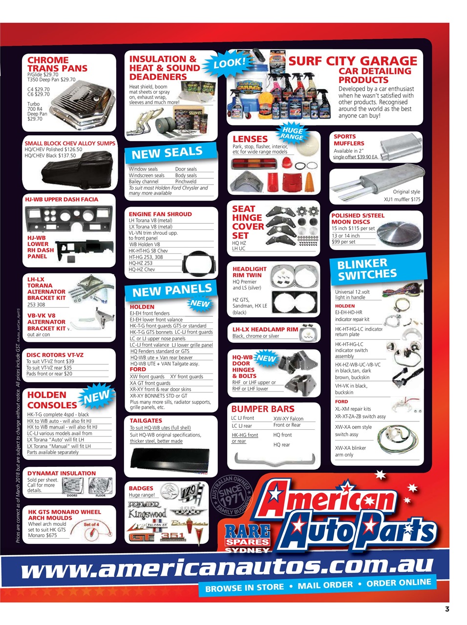 JUST PARTS Preview Pages