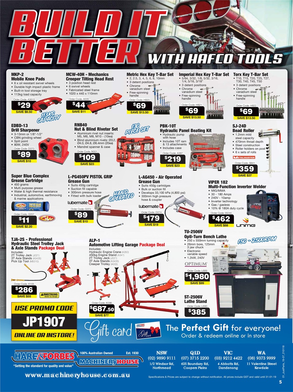 JUST PARTS Preview Pages