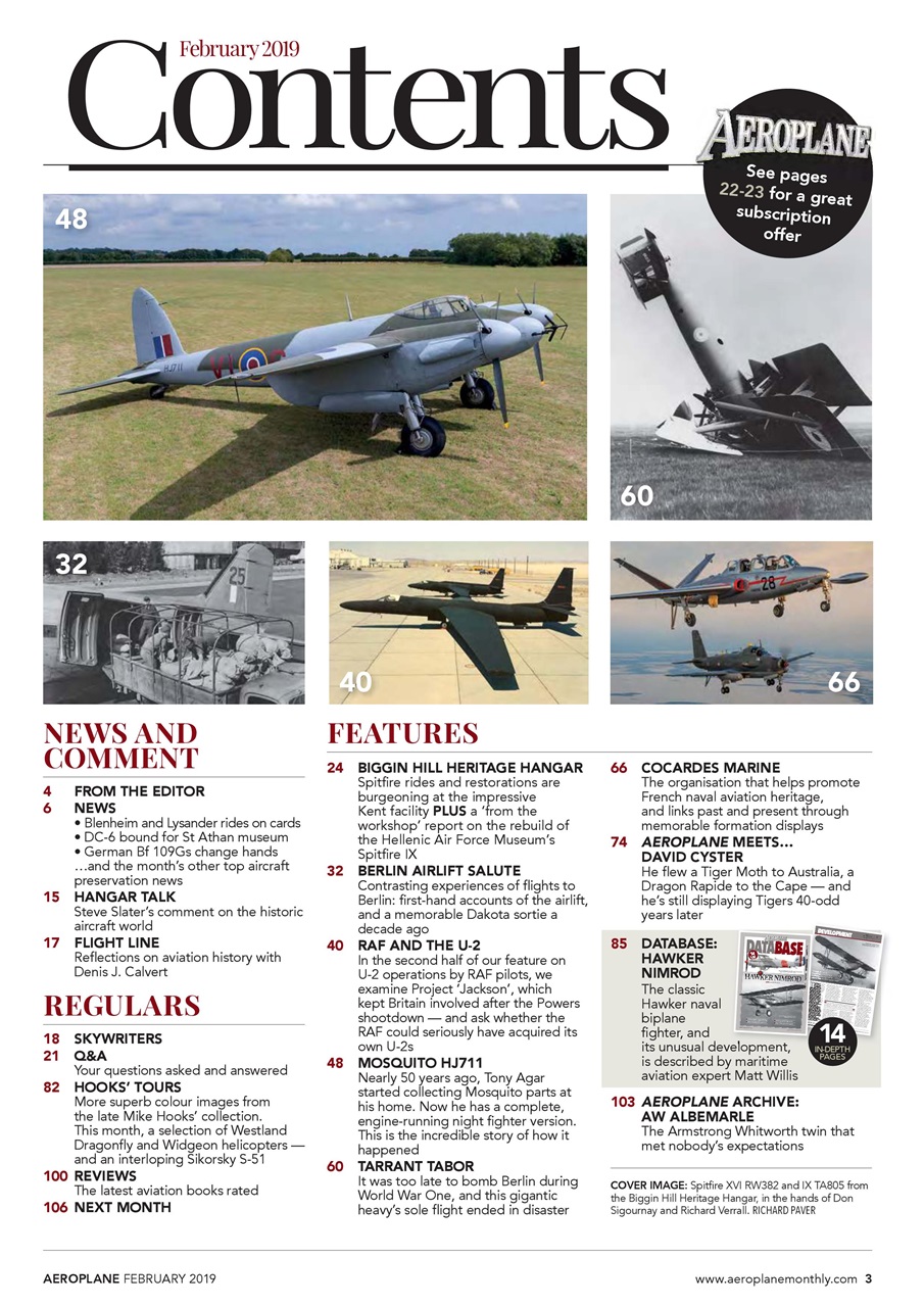 Aeroplane Preview Pages