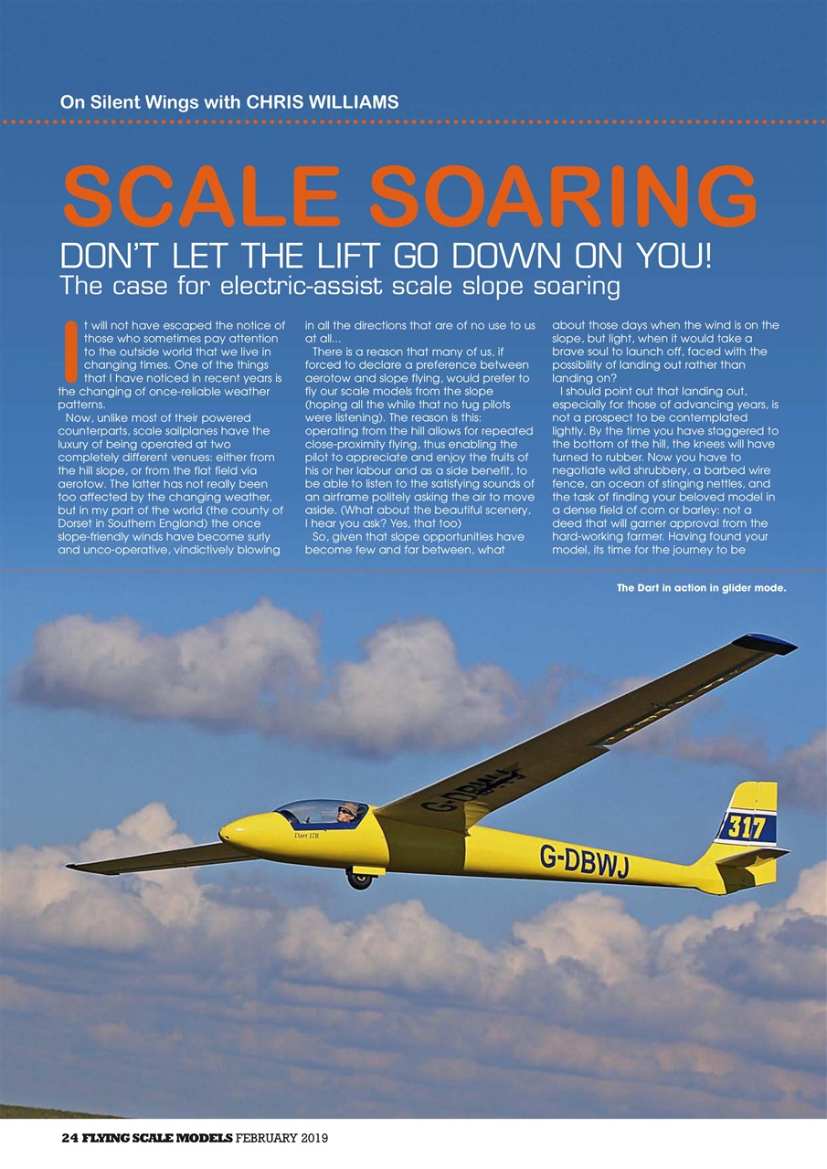 Radio Control Model Flyer Preview Pages