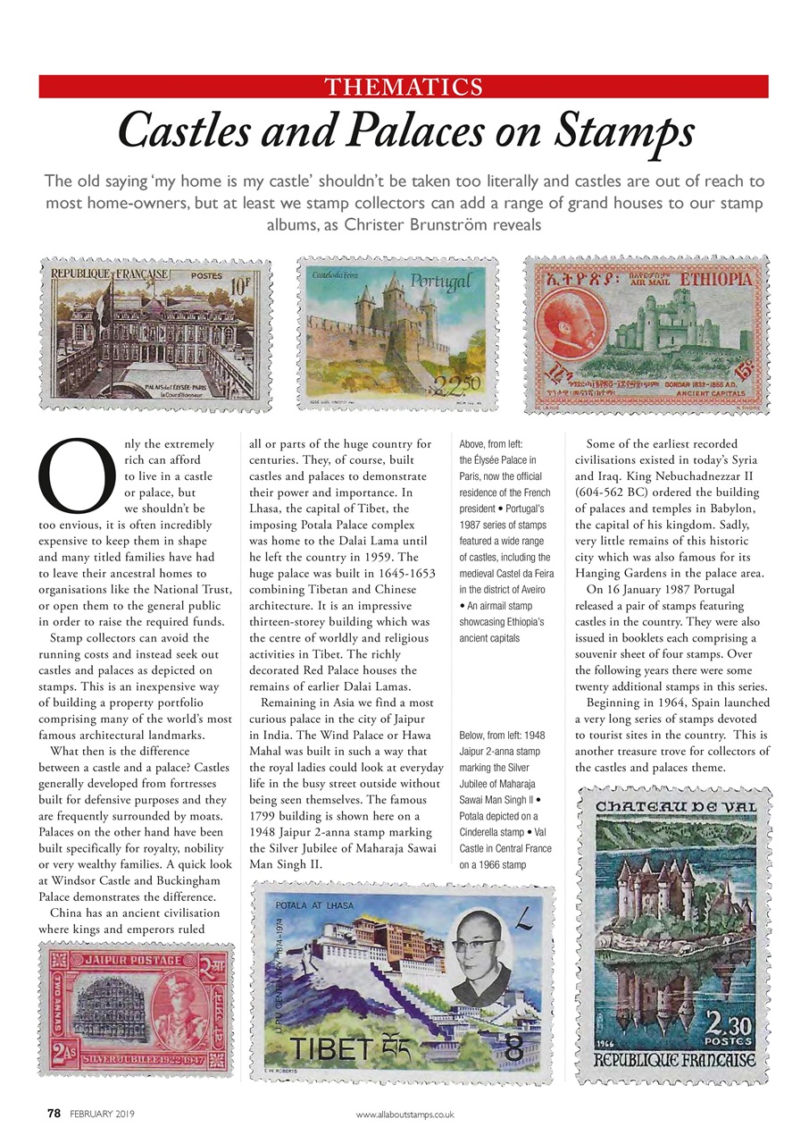 Stamp Collector Preview Pages