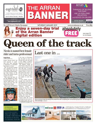 Arran Banner issue 05/01/2019