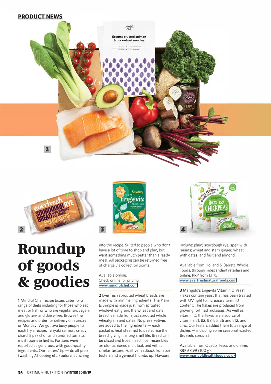 Optimum Nutrition Preview Pages