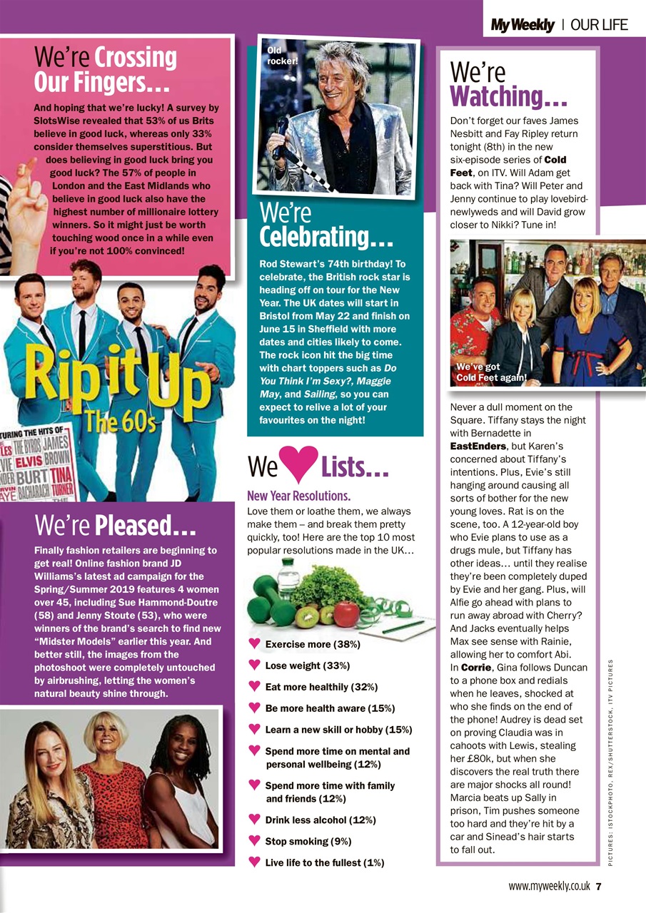 My Weekly Preview Pages