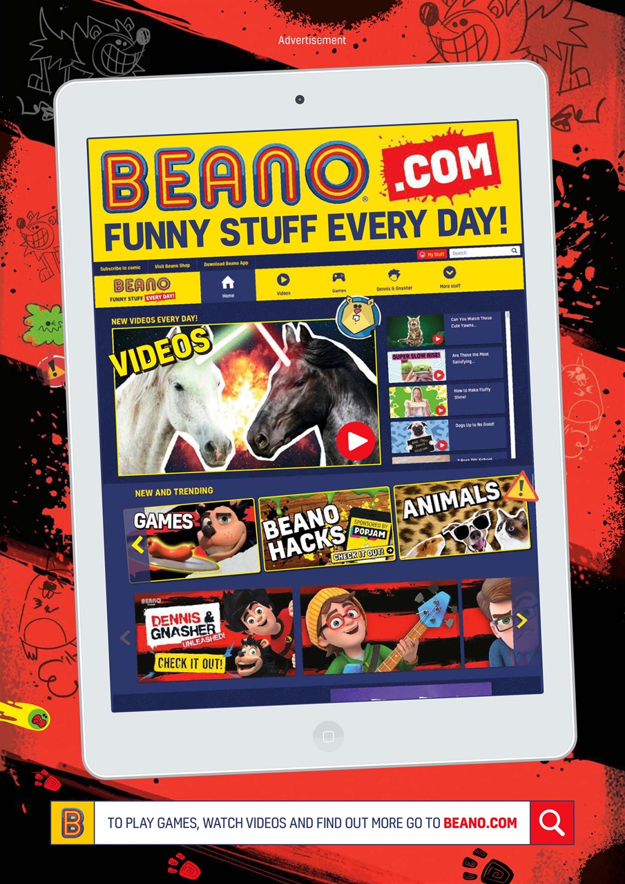 Beano Preview Pages