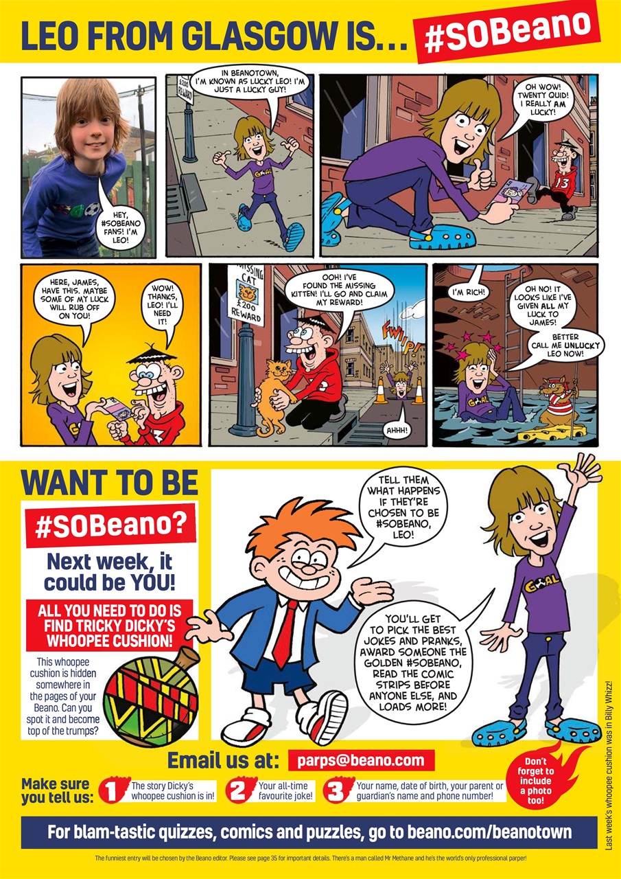 Beano Preview Pages