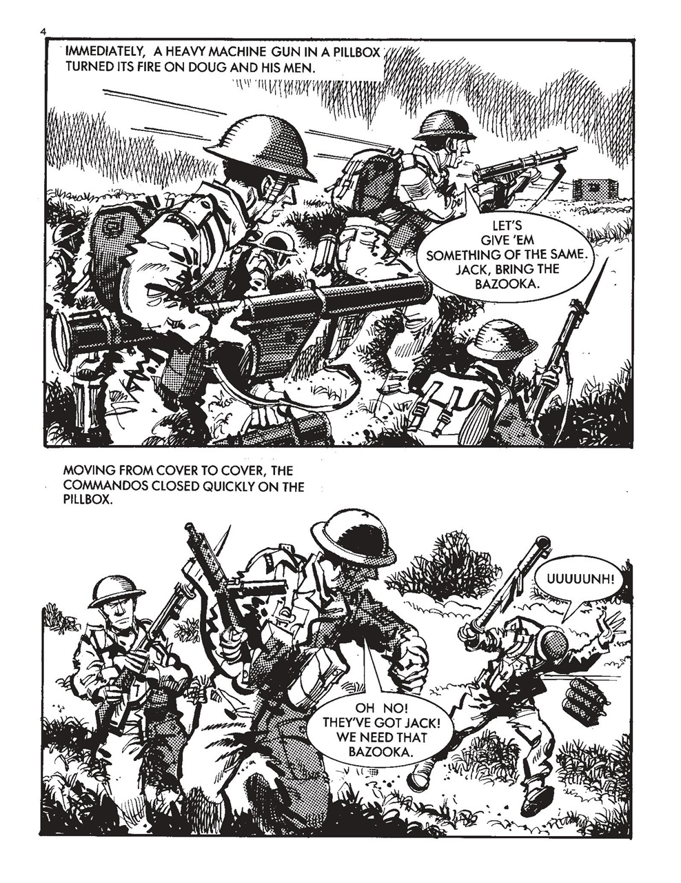 Commando Preview Pages
