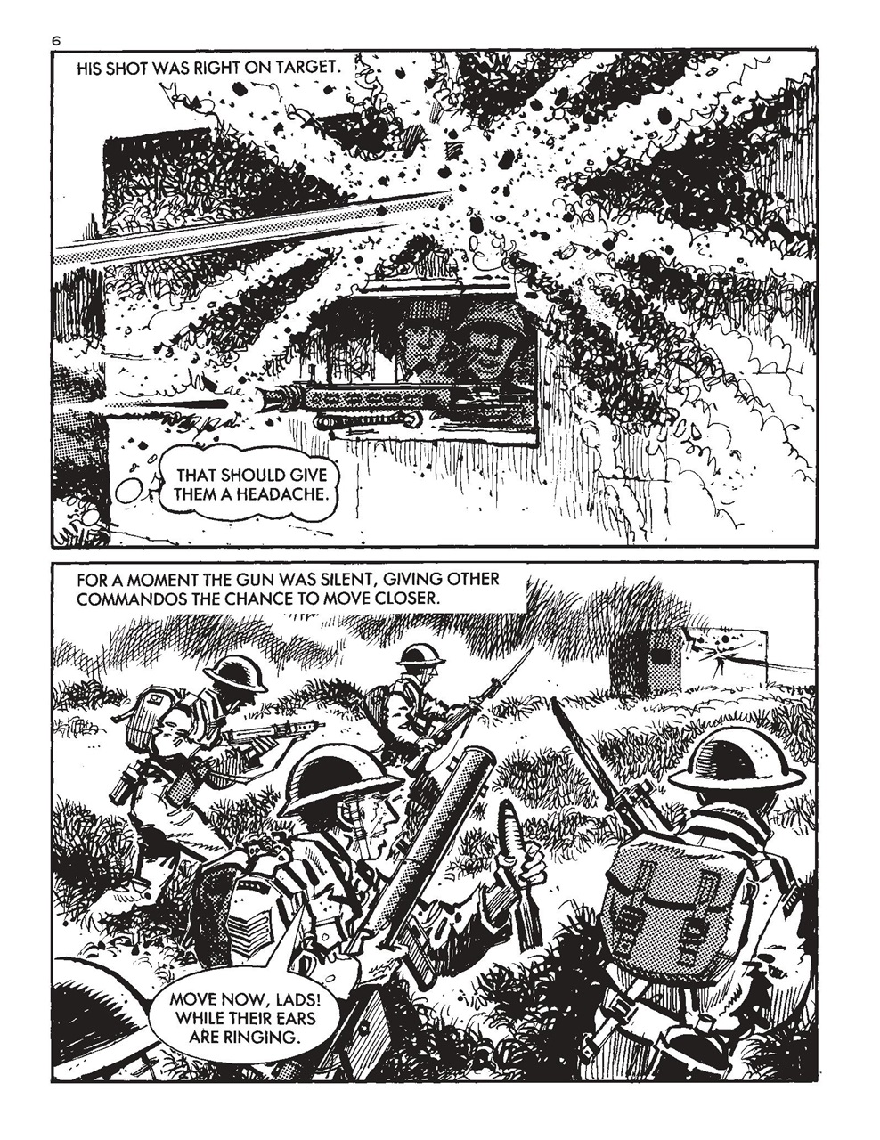 Commando Preview Pages