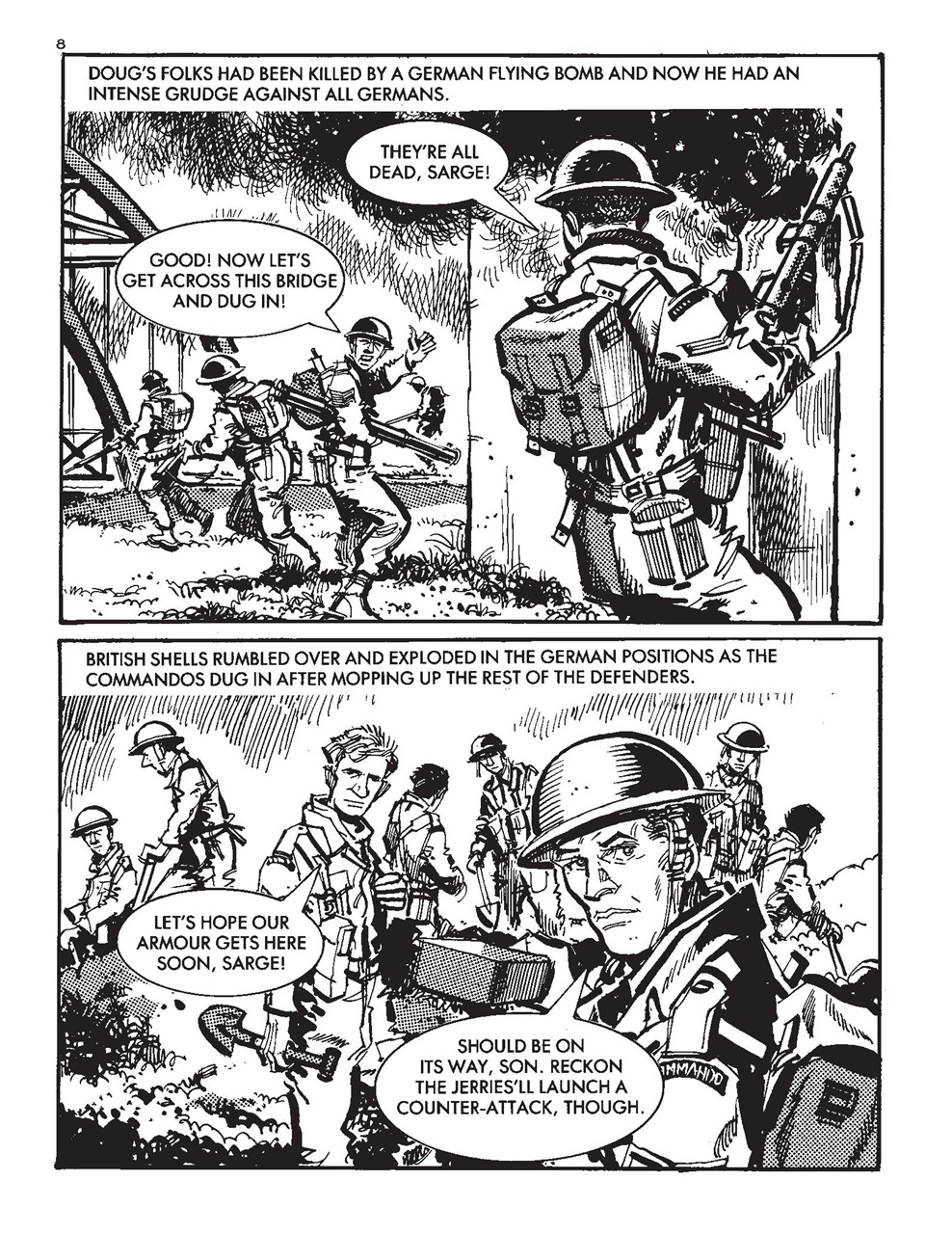 Commando Preview Pages