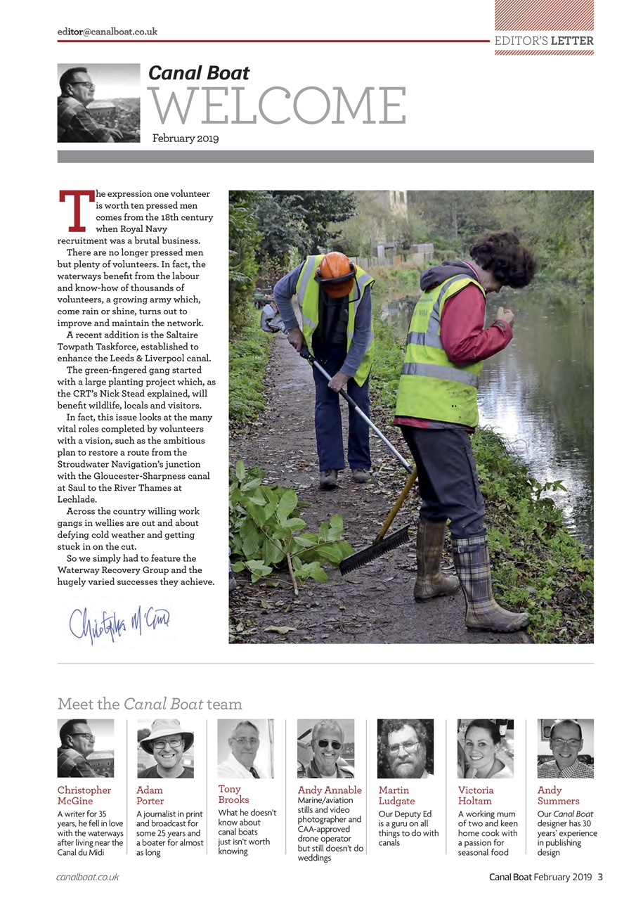 Canal Boat Preview Pages