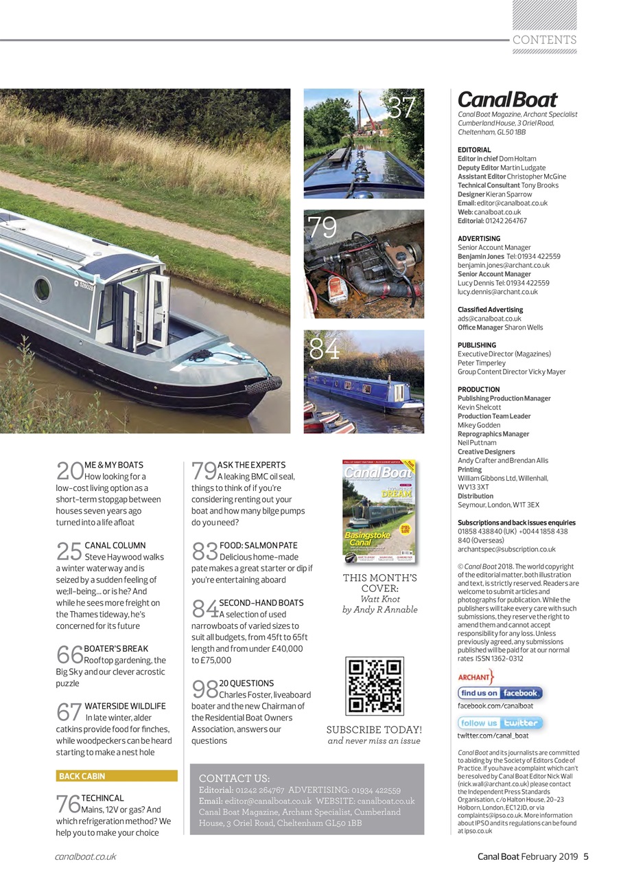 Canal Boat Preview Pages